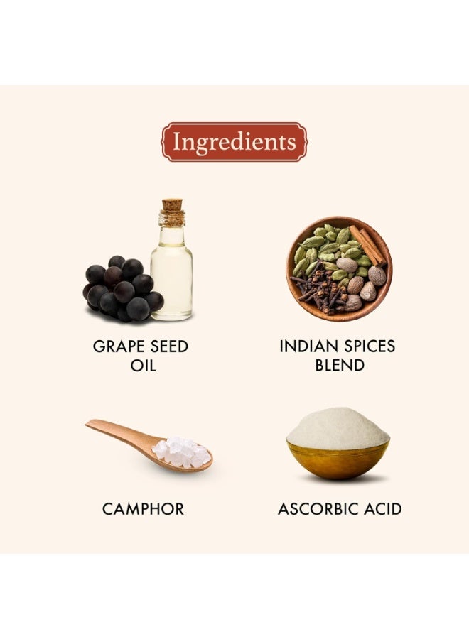 Old School Rituals Arrack of Indian Spices Purifying Mousse | Natural Face Moisturizer for Oil Control & Radiant Skin | Balances Sebum & Enhances Glow | 50g - Image 3